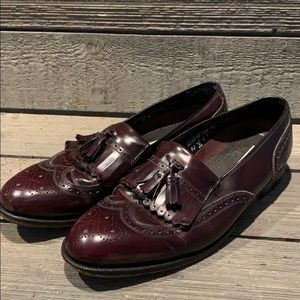Men’s Florsheim Burgandy Loafers, Sz 9.5 D
